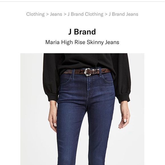 JBRAND Maria Starless Dark Blue Jeans - Picture 5 of 8